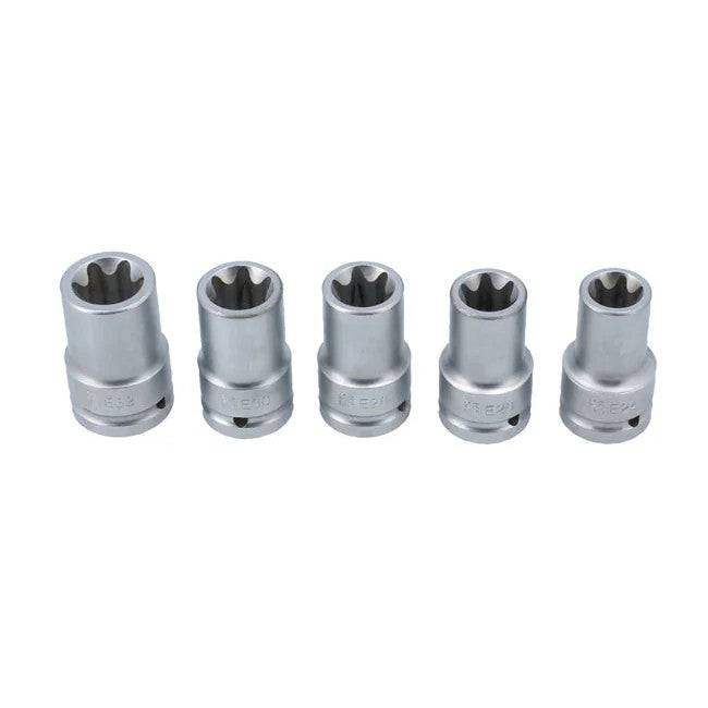 Laser Tools Impact Star Socket Set 3/4"D 5pc - PL