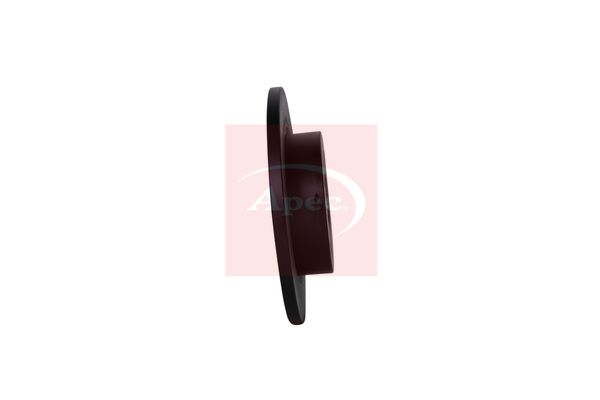 Apec 2 x Brake Disc Set Solid