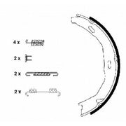 Textar Parking Brake Shoe Set 91066900