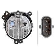 Hella Front Right Fog Light LED 1N1 011 748-141