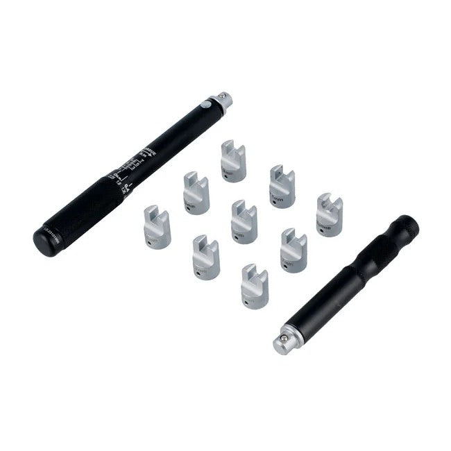 Laser Tools Motorcycle Spoke Wrench Set with Torque Wrench - PL