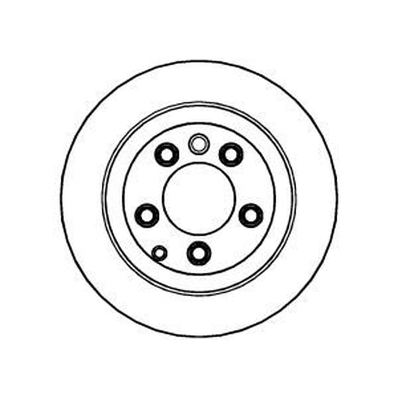 Abtex 2 x Vented Rear Brake Discs BD1149V