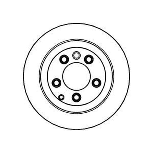 Abtex 2 x Vented Rear Brake Discs BD1149V