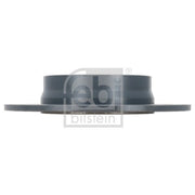 Febi 2 x Solid Rear Brake Discs 1001792