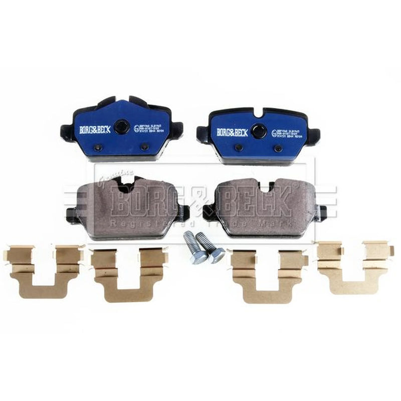 Borg & Beck 4 x Rear Brake Pad Set BBP1960