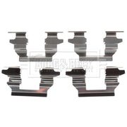 Borg & Beck Brake Pad Accessory Fitting Kit Rear BBK1242