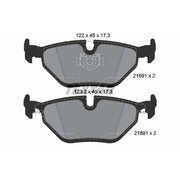 Textar Rear Brake Pad Set 2169103