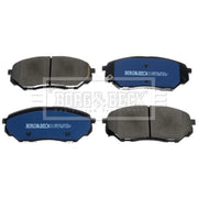 Borg & Beck 4 x Front Brake Pad Set BBP2561