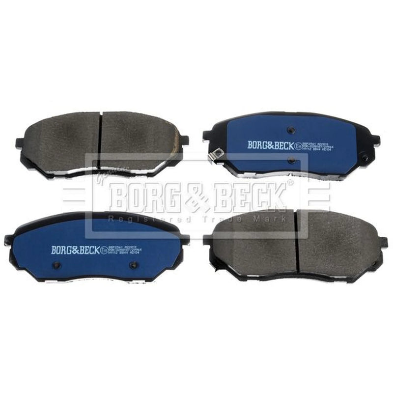 Borg & Beck 4 x Front Brake Pad Set BBP2561