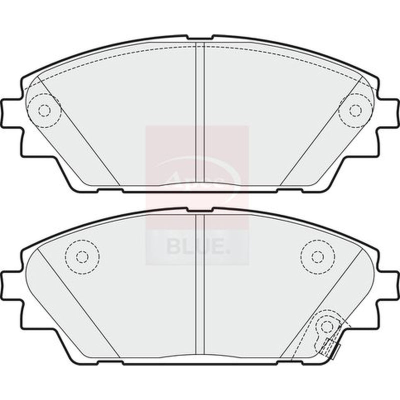 Apec Front Brake Pad Set PD3747