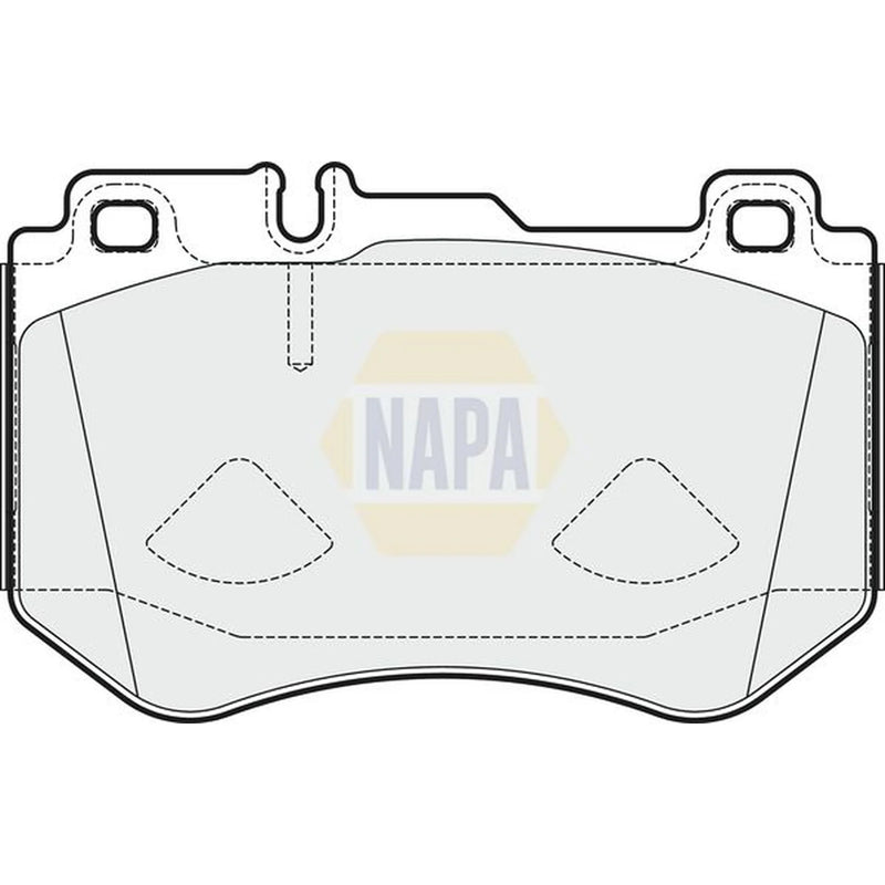 NAPA Front Brake Pad Set NBP1621