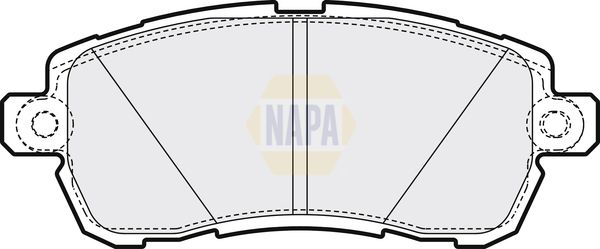 NAPA Front Brake Pad Set