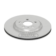 Juratek 2 x Vented Rear Brake Discs TES104