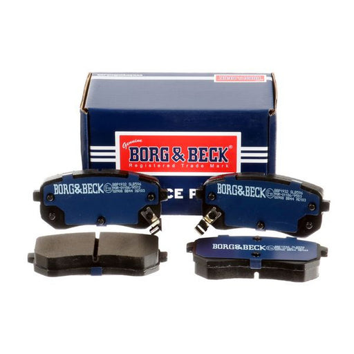 Borg & Beck 4 x Rear Brake Pad Set BBP1932