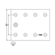DON Don Cv Brake Lining Set MP302S7115
