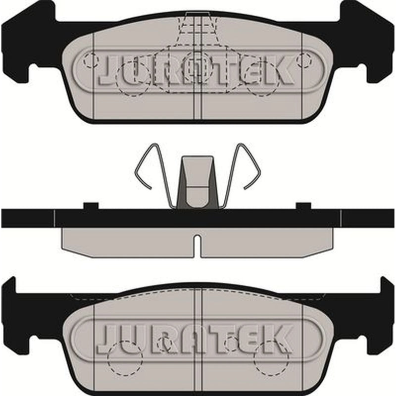 Juratek Front Brake Pad Set JCP8214