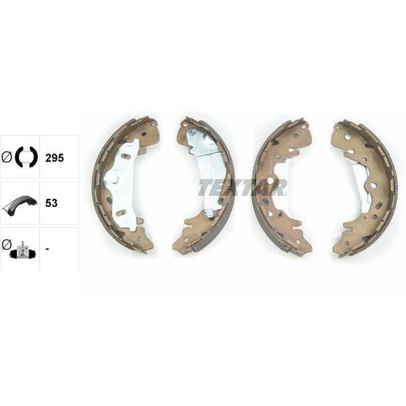 Textar Brake Shoe Set Axle Kit 91065800