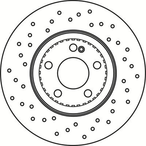 Abtex 2 x Vented Front Brake Discs BD2016V