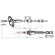 Apec Clutch Control Cable Pull CAB5011