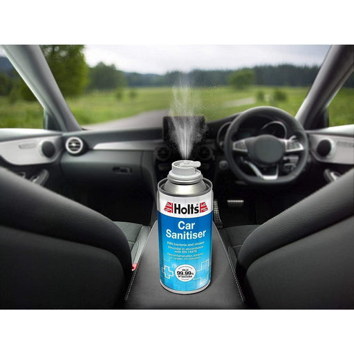 Holts Car Sanitiser Cleaner Air Con Bomb Fresh Purifier Kills Viruses 150ml Holts  - Town Parts