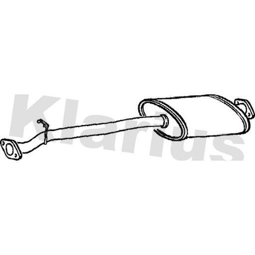 Klarius Box With Centre Pipe Centre LR147G