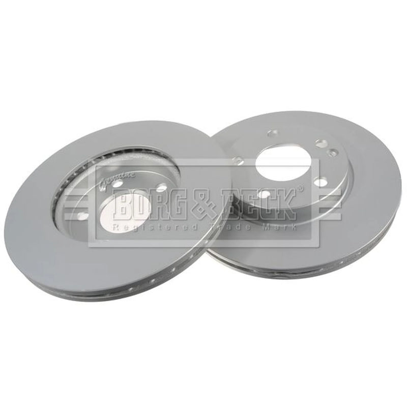 Borg & Beck 2 x Vented Front Brake Discs BBD4485