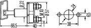 Hella 6EK 002 843-007 Main Switch, battery