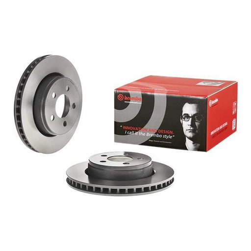 Brembo 2 x Internally Vented Front Brake Discs 09.C004.11