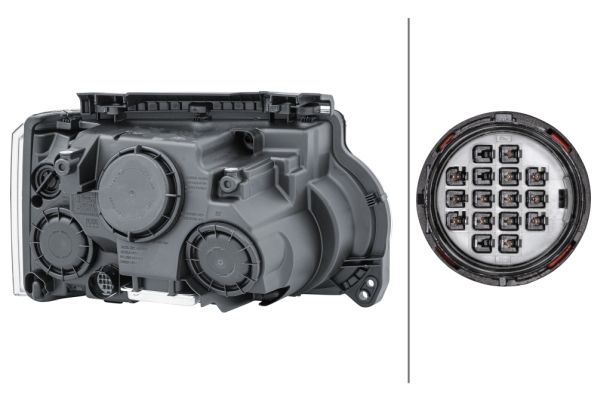 Hella Headlight Headlamp W5W Left