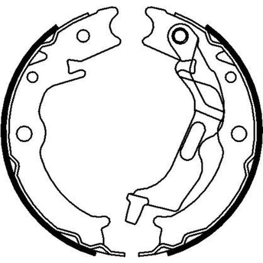 Mintex Parking Brake Shoe Set MFR661