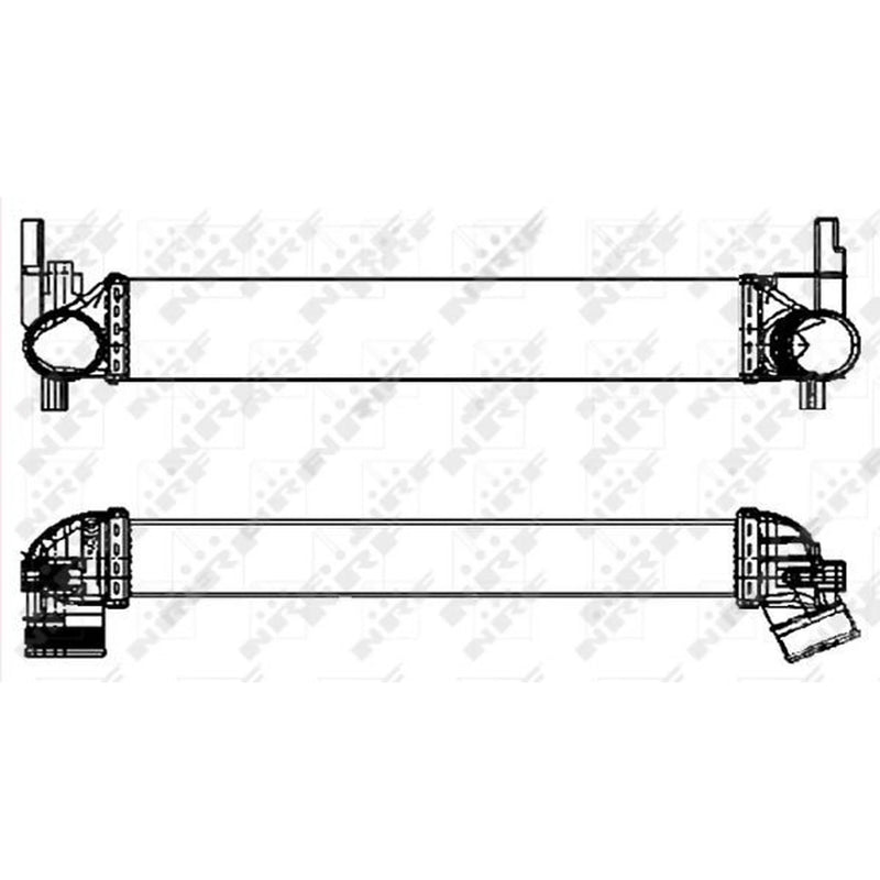 NRF Intercooler (Charge Air Cooler) 30253