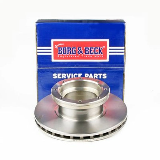 Borg & Beck 2 x Vented Rear Brake Discs BBD33053