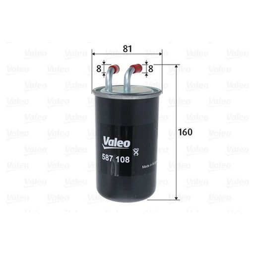 Valeo Fuel Filter Element 587108