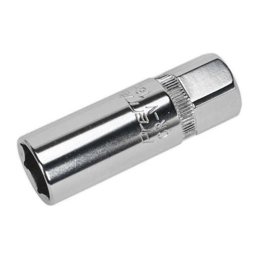 Sealey Spark Plug Socket 16mm 3/8"Sq Drive S38SP10 Sealey  - Town Parts