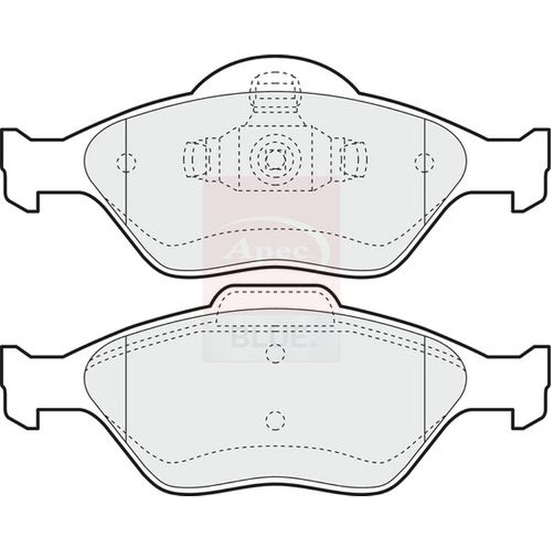 Apec Front Brake Pad Set PD3048