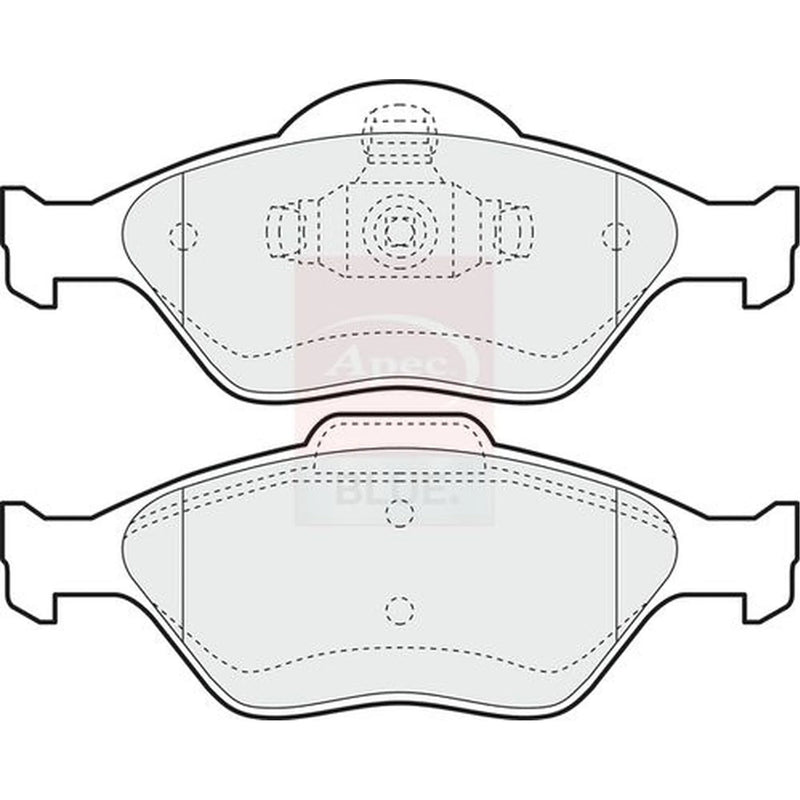 Apec Front Brake Pad Set PD3048