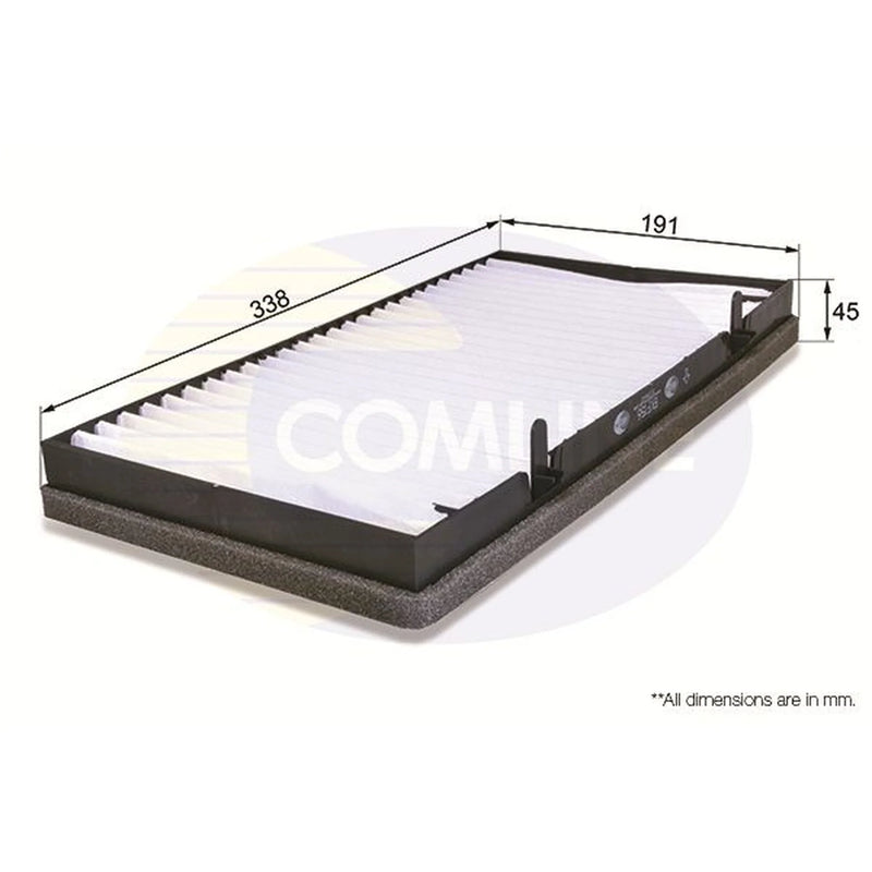 Comline Cabin Air Filter (Pollen Filter) EKF156