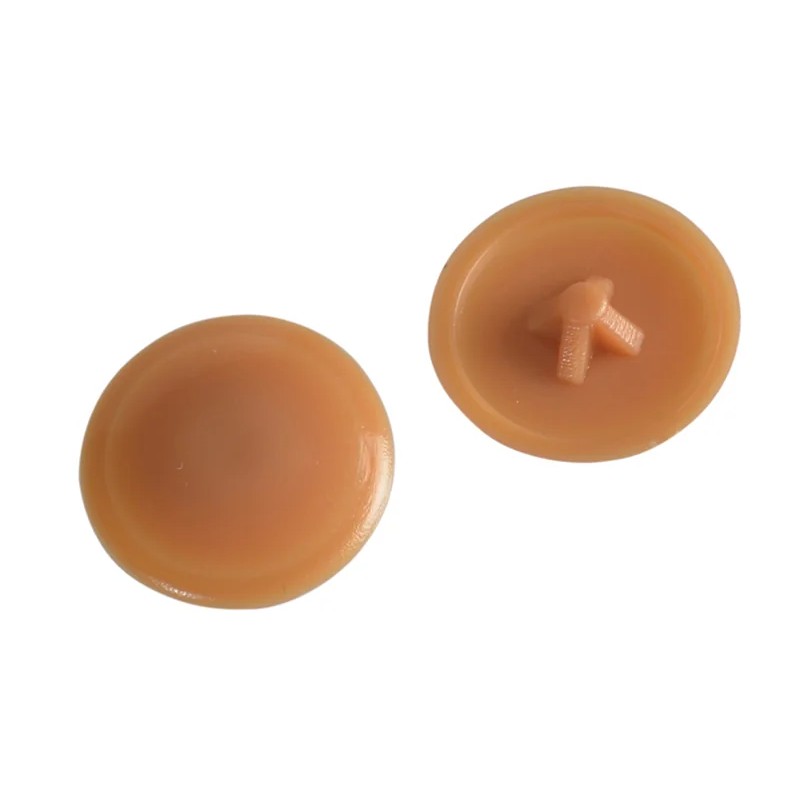 ForgeFix Pozi Compatible Cover Cap Light Brown No.6-8 Forge Pack 50 - FPPCC4