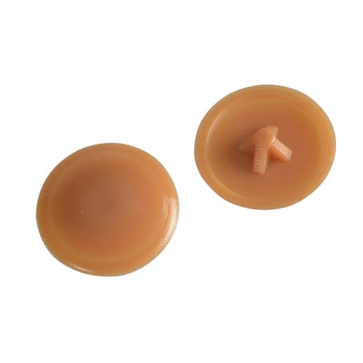 ForgeFix Pozi Compatible Cover Cap Light Brown No.6-8 Forge Pack 50 - FPPCC4