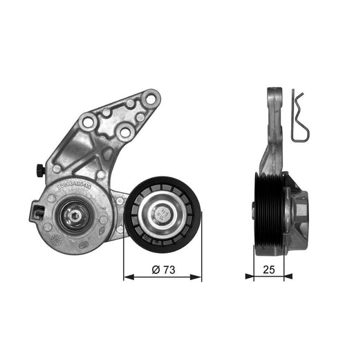 Gates Auxiliary Belt Tensioner T39067
