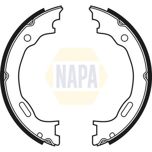 NAPA Parking Brake Shoe Set NBS5016