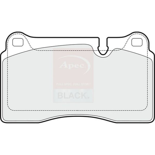 Apec Front Brake Pad Set PAD1527B