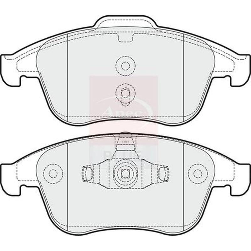 Apec Front Brake Pad Set PD3261