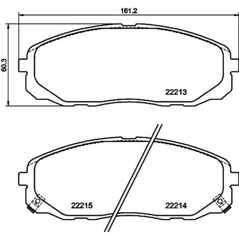 Mintex Brake Pad Set MDB4073