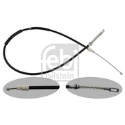 Febi Handbrake Cable Left Rear 36936