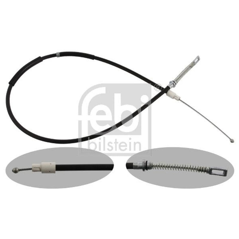 Febi Handbrake Cable Left Rear 36936
