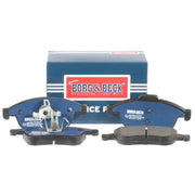 Borg & Beck 4 x Front Brake Pad Set BBP2098