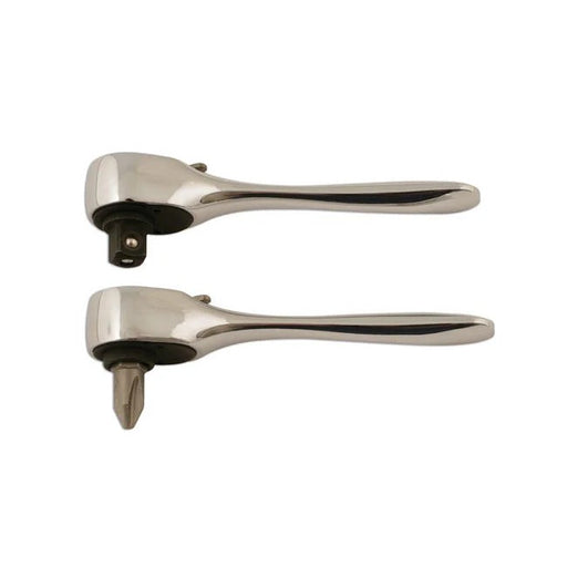 Laser Tools Micro Ratchet Set 1/4"D 2pc - PL