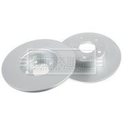 Borg & Beck 2 x Solid Rear Brake Discs BBD4913