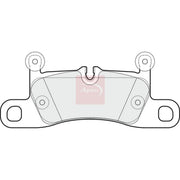 Apec Rear Brake Pad Set PAD1796